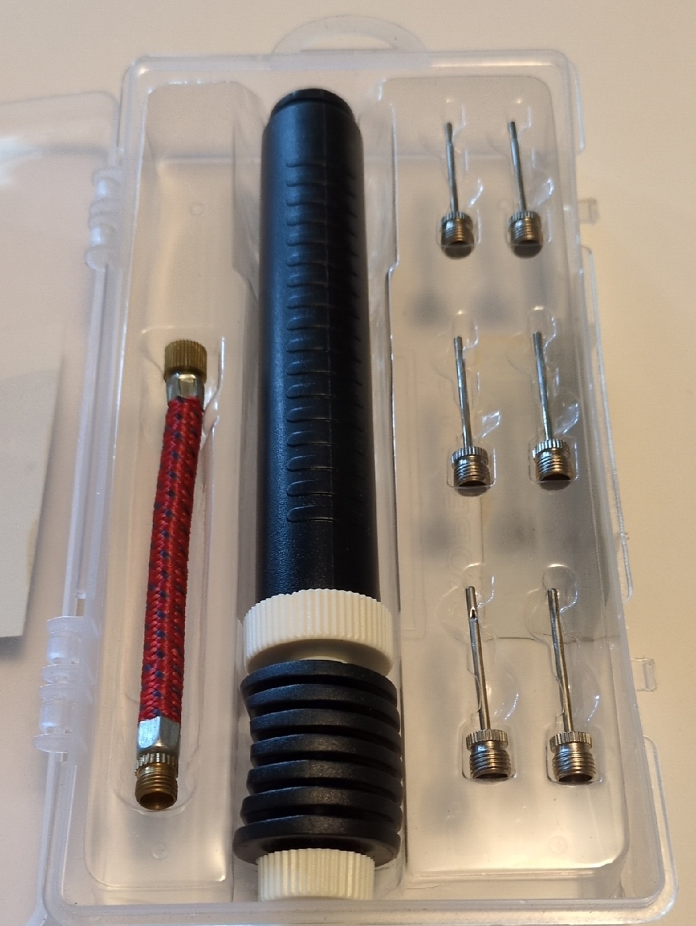 Voit Ultimate Pump Kit Black and Yellow, For Balls, Bikes, and Inflatables NWOT